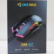 تصویر ماوس گیمینگ وان مکس مدل OM-G7 با سیم 
