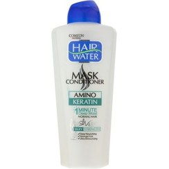 تصویر ماسک مو کامان نرم کننده تقویتی سازگار با موهای نرمال کراتینه حجم 400 میل 