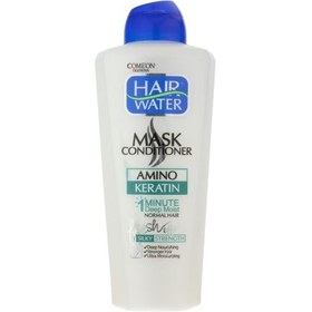 تصویر ماسک مو کامان نرم کننده تقویتی سازگار با موهای نرمال کراتینه حجم 400 میل 