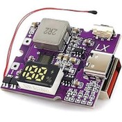 تصویر ماژول پاوربانک فست شارژ 22.5W نمایشگردار با پورت Type-C و سنسور دما NTC مدل LX-PB225M 