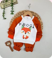 تصویر ست لباس بچگانه دو تکه طرح خرگوش سایز ۱ تا ۳ سال رنگ سبز 