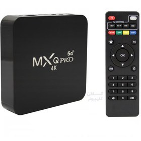 تصویر اندروید باکس تلویزیون G MXQ pro 8k 5G 