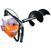 تصویر چاله کن موتوری استیلمن 68 سی سی | مدل ST680 | مته 30 سانتی‌متر 