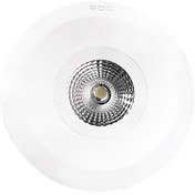 تصویر چراغ سقفی 35 وات لنزدار گرد توکار COB آفتابی ای دی سی Indoor Circular ceiling lighting 35 W COB Warm white EDC