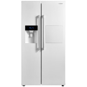 تصویر یخچال فریزر ساید بای ساید یونیوا مدل SBS56 Univa SBS56 side-by-side fridge-freezer