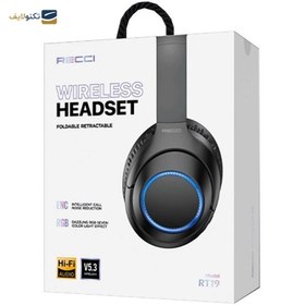 تصویر هدست بی سیم رسی مدل RT19 Recci RT19 Wireless Headset