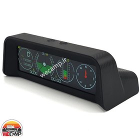 تصویر شیب سنج ، GPS و قطب نما مدل X90 شیب سنج دیجیتال آفرودی