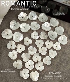 تصویر صدف مدل گل 3 پر 