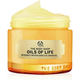 تصویر ژل‌کرم دور‌چشم بادی‌شاپ مدل اویل‌آف‌لایف (Oils of Life) The Body Shop Oils of Life™ Eye Cream Gel-20ml