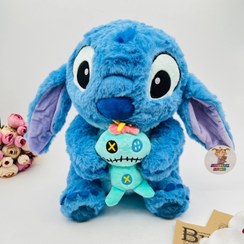 تصویر عروسک استیچ بچه بغل ارتفاع ۳۷ سانتی‌متر 