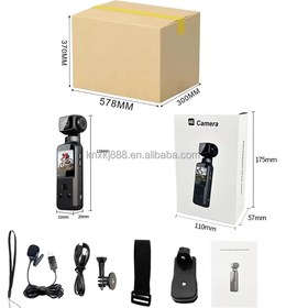 تصویر دوربین ورزشی جیبی ۵K 
