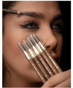 تصویر مداد ابروی پودری ممول Memol Powder Eyebrow Pencil