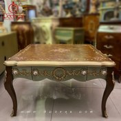 تصویر میز جلو مبلی برنزخور 