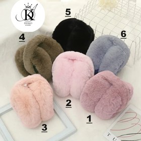 تصویر گوشگیر پشمی تاشو وارداتی ear warmers