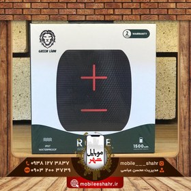 تصویر اسپیکر وایرلس GREEN مدل Rome GREEN Rome Wireless Speaker.Black