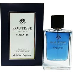 تصویر ادوپرفیوم مجستیک آبی کوتیس Koutisse Majestic Blue حجم 100 میلی لیتر 