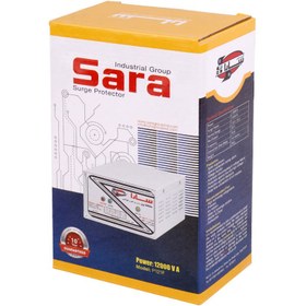 تصویر محافظ ولتاژ ورودی 50 آمپر سارا مدل P121F Sara P121F Surge Protector