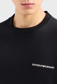 تصویر تیشرت مردانه آرمانی اورجینال مشکی Emporio Armani 3D1TN3 1JOCZ 0033 