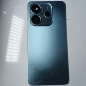 تصویر درب پشتNote14استوک رنگ آبی 