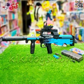 تصویر تفنگ و مسلسل اسباب بازی ایکس شات تیر فومی رگباری شارژی SHOOTING GAN 1220 