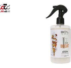 تصویر لوسیون مو بستنی بیسکویتی بیول بدون آبکشی Biol Hair Lotion Ice Cream Biscuit 400ml