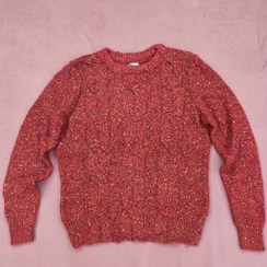 تصویر بافت درشت نارنجی قرمز 0124 