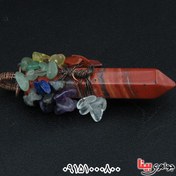 تصویر گردنبند سنگ آمیتیست – لمس آرامش و آگاهی 