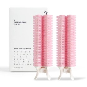 تصویر بیگودی فرق وسط کره ای big hair roll clip