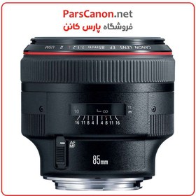 تصویر لنز کانن دست دوم Canon EF 85mm f/1.2L II USM(جعبه دارد) 