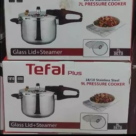 تصویر زودپز تفال مدل سه کاره TEFAL Stainless Steel