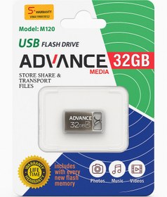تصویر فلش مموری 32 گیگ Advance مدل M120 Advance M120 32GB USB Flash Drive