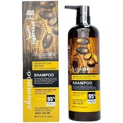 تصویر شامپو ضد ریزش و تقویت کننده مو آرگان ۹۰۰ میلی لیتر بدون سولفات 