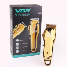 تصویر ماشین اصلاح موی سر و صورت وی جی ار مدل V-678 VJR model V-678 hair and face shaver