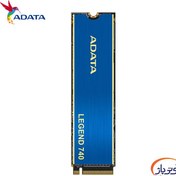 تصویر اس اس دی ای دیتا Legend 740 M.2 2280 NVMe 500GB ا ADATA Legend 740 PCIe Gen3x4 2280 NVMe 500GB M.2 SSD ADATA Legend 740 PCIe Gen3x4 2280 NVMe 500GB M.2 SSD