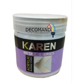 تصویر صدفی کارن (ربعی) آبی 