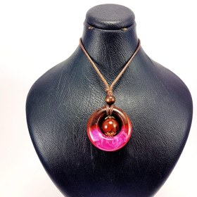 تصویر گردنبند سرخپوستی نگینی 