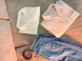 تصویر شومیز شیشه ای حریر 