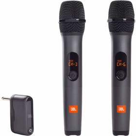 تصویر میکروفون جی بی ال مدل Wireless Microphone Set ا JBL Wireless Microphone Set JBL Wireless Microphone Set