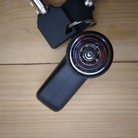 تصویر قفل دیسکی موتورسیکلت مدل MOTO LOCK.2 رنگ مشکی 