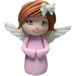 تصویر تاپر کیک فوندانتی فرشته - گوگولی ها 