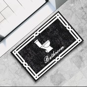 تصویر پادری حمام و ست کامل ژورنالی بهداشتی ضد سُر (پس کرایه) - سایز: 50 در 80 سانتی متر 