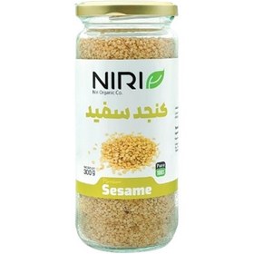 تصویر کنجد بی پوست 300 گرمی 