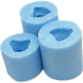 تصویر قالب سیلیکونی شمع مدل خرس و خرگوش 