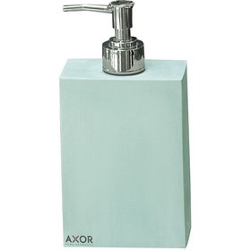 تصویر جا مایع دستشویی سنگی AXOR (آکسور) مدل ماریا رنگ سبزآبی کد (Pjmma) 