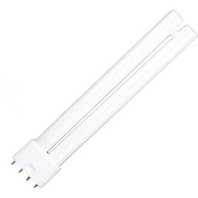 تصویر لامپ 18 وات چهار پین سفید ای دی سی Fluorescent 4 pin Lamp 18 W Day light EDC