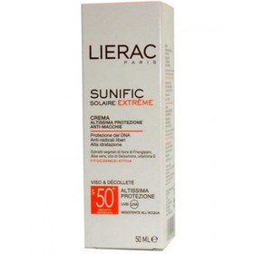 تصویر کرم ضد آفتاب سانی فیک لیراک ا Lierac Sunific Cream Lierac Sunific Cream