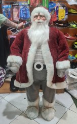 تصویر عروسک بابانوئل سایز ۱۲۰ سانت کد۱ 