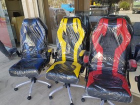 تصویر صندلی گیمینگ mizimo مدل 2 اهرم Sandali ghiming