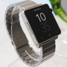 تصویر ساعت هوشمند سونی Sony SmartWatch 2 Metal Strap 