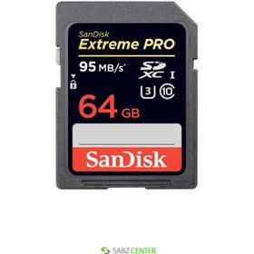 تصویر کارت حافظه SanDisk مدل 64GB Extreme micro SDXC UHS-I کارت حافظه SanDisk مدل 64GB Extreme micro SDXC UHS-I